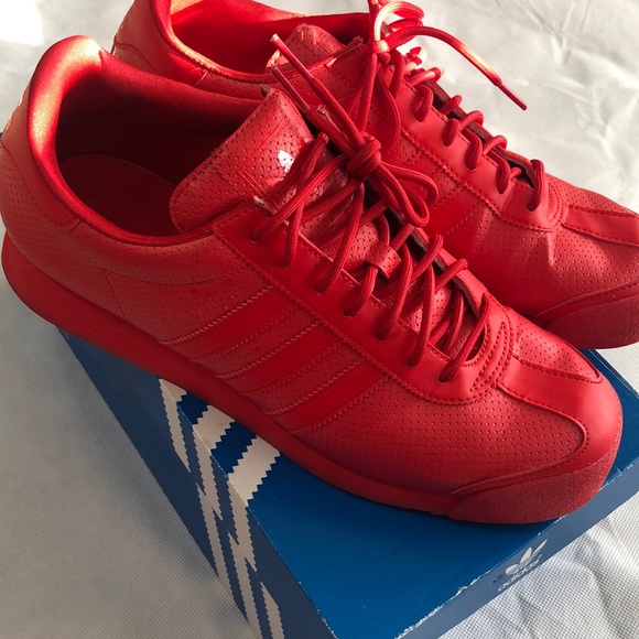 adidas mono samoa red men's shoe
